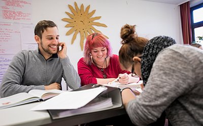 Vorpraktikantentreffen der KJF Fachschule für Heilerziehungspflege in Augsburg